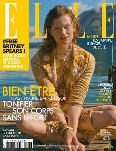 couverture du magazine ELLE du 16 juillet 2021
